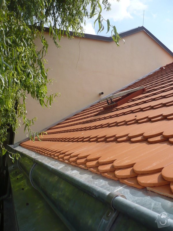 Nová střecha na řadový rodinný dům: P1160953