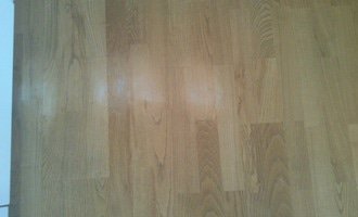 Přebroušení nebo hloubkové čištění dřevěné podlahy, cca 30mě2 - stav před realizací