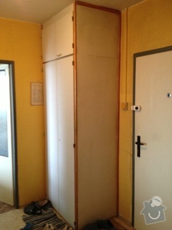 Renovace vestavných skříní v paneláku - truhlar-kutil: puvodni_stav