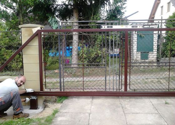 Samonosná brána, branka , 6ks plot.polí. 