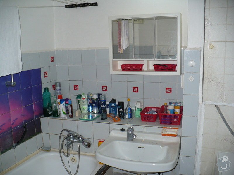 Rekonstrukce koupelny v panelovém domě: P1030677