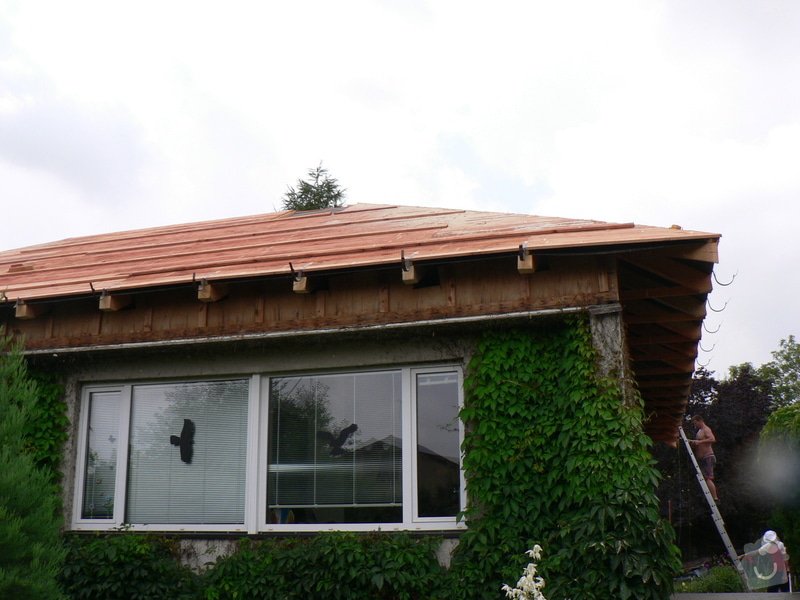 Nová střecha na rovném Okálu: P1130841