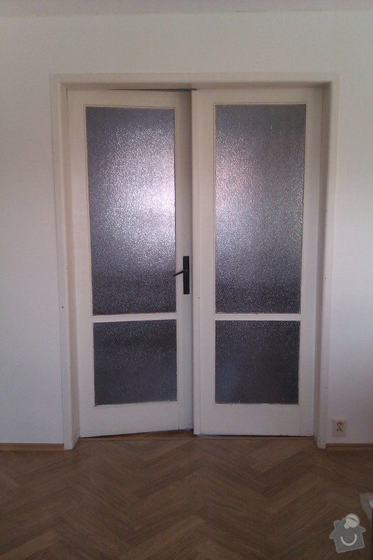 Renovace dveří (nátěr a přesklení): IMAG0095