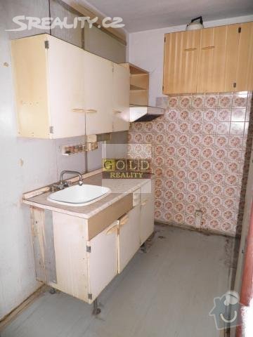 Rekonstrukce bytového jádra u bytu 2+kk: zbytek_kuchyne