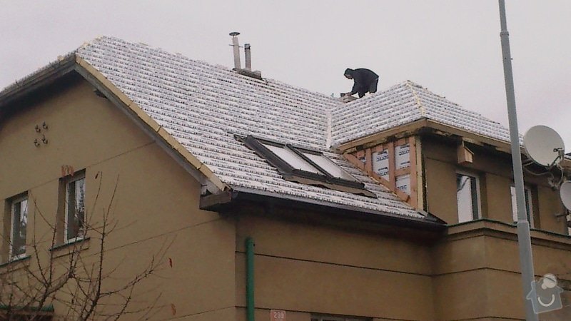 Zhotovení střechy: 2013-11-05-403