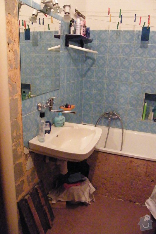 Rekonstrukce koupelny cca 2 x 1,6m: DSCF4650