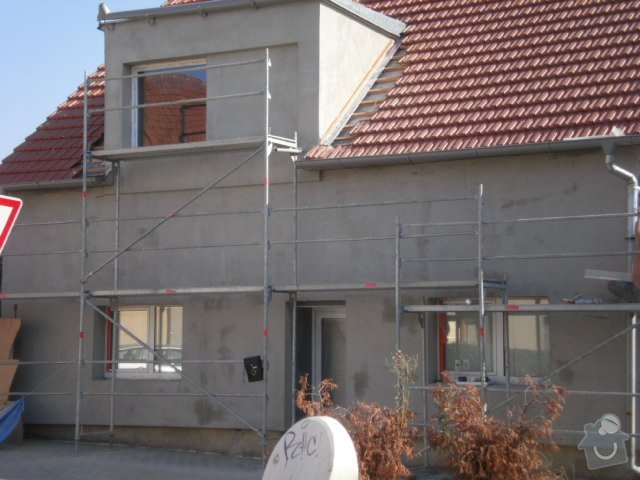 Zateplení fasády cca 250 m2: P8181448
