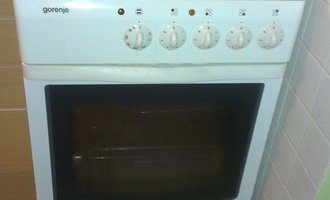 Oprava pračky a elektrické trouby - stav před realizací