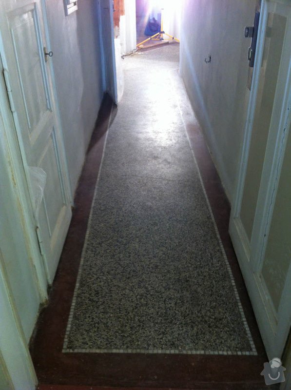 Renovace teraco podlahy v chodbě: image-3