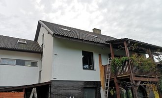 Oprava střechy a rýny