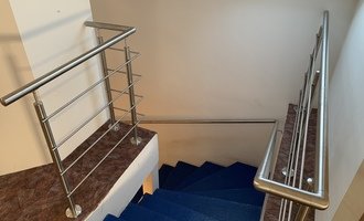 Zábradlí na schody - dodávka a montáž