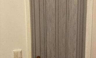 Výměna interiérových dveří (koupelna, WC) - stav před realizací