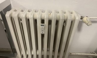 Výměna litinových radiátorů - stav před realizací