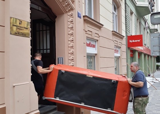 Stěhování bytu 2KK v Praze