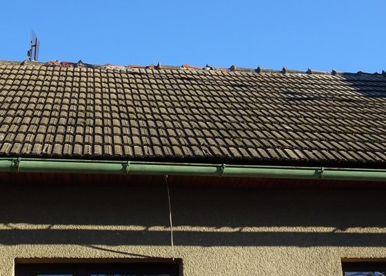 Oprava zatékající střechy