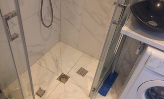 Výměna sifonu v sprchovém koutu - stav před realizací