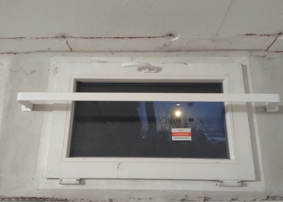 Zajištění sklepních oken