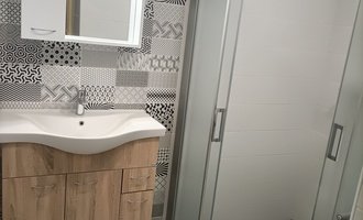 Celková rekonstrukce koupelny v rodinném domě 2x2metry