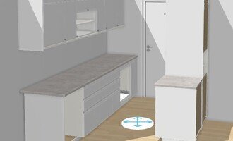 Montáž kuchyně IKEA - stav před realizací