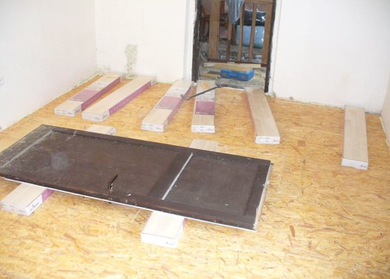 Provedení dřevěné podlahy