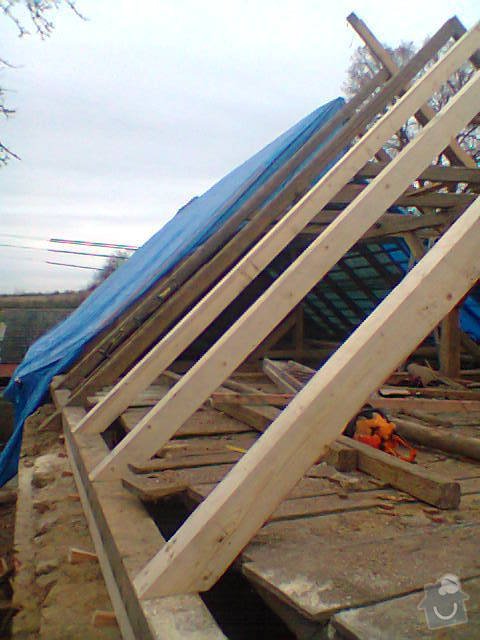 Prohlídka a oprava střechy stodoly: Fotografie1233