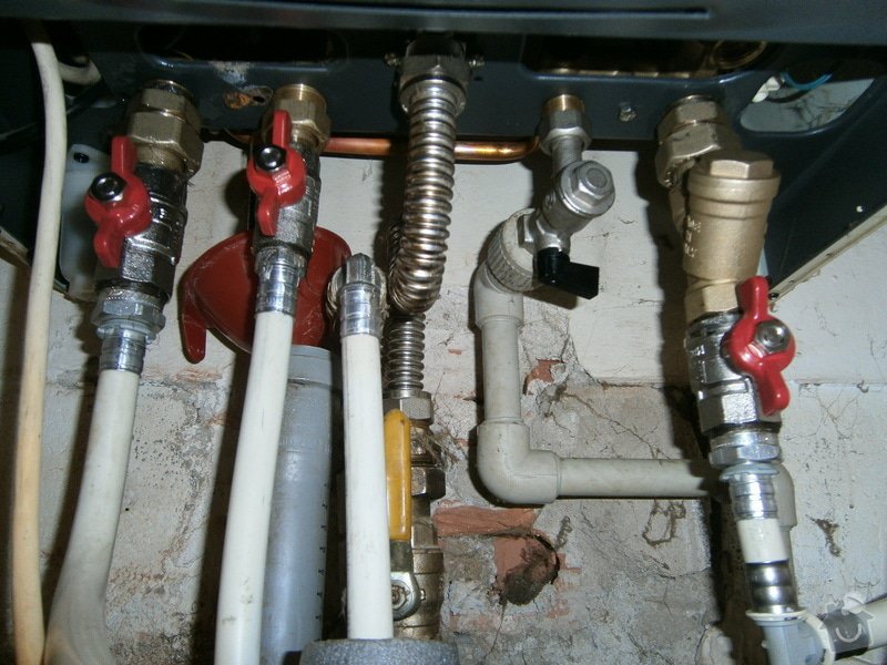 Oprava kondenzačního plynového kotle: P2190087