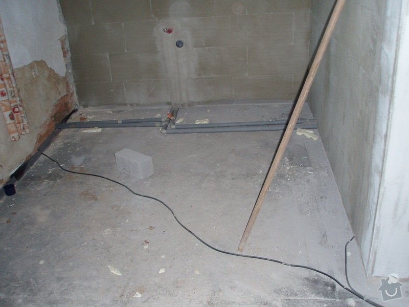 Dokončení podlahy 30 m2: podlaha2