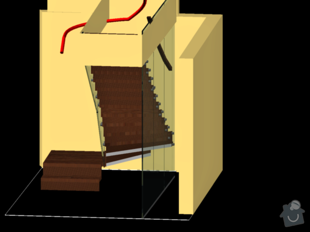Atypické dřevěné schodište: 259