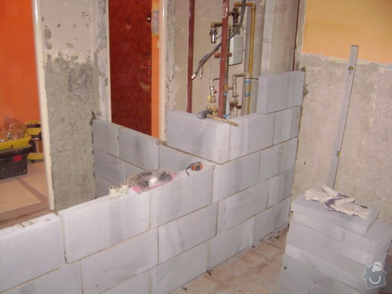Rekonstrukce bytového jádra Kuchyňské Linky: DSC01303