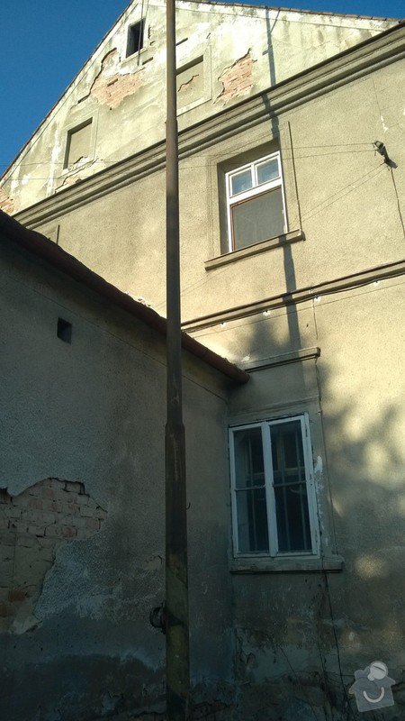 Fasáda domu v katastru Chomutov , Žatec: WP_20140311_006