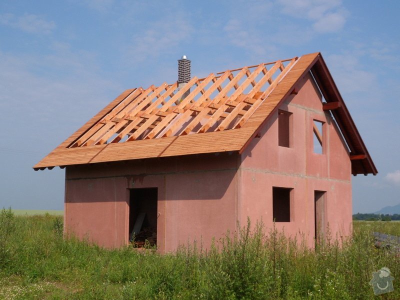 Střecha novostavby rodinného domu Mladá Boleslav: SAM_1689