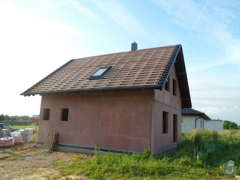 Střecha novostavby rodinného domu Mladá Boleslav: SAM_1695