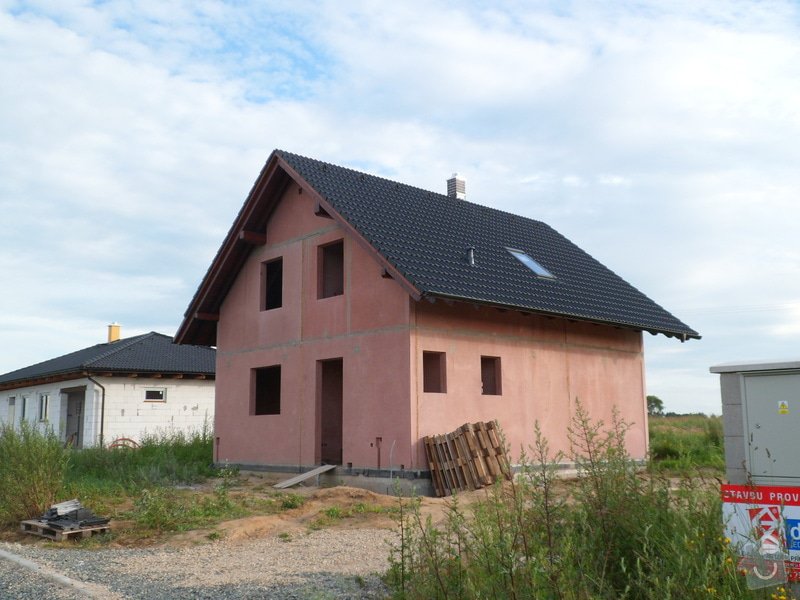 Střecha novostavby rodinného domu Mladá Boleslav: SAM_1698
