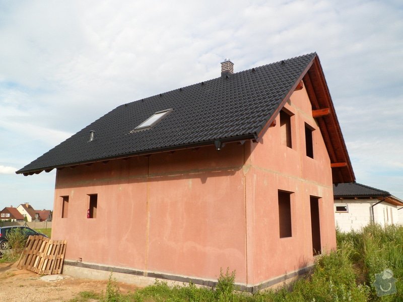 Střecha novostavby rodinného domu Mladá Boleslav: SAM_1700