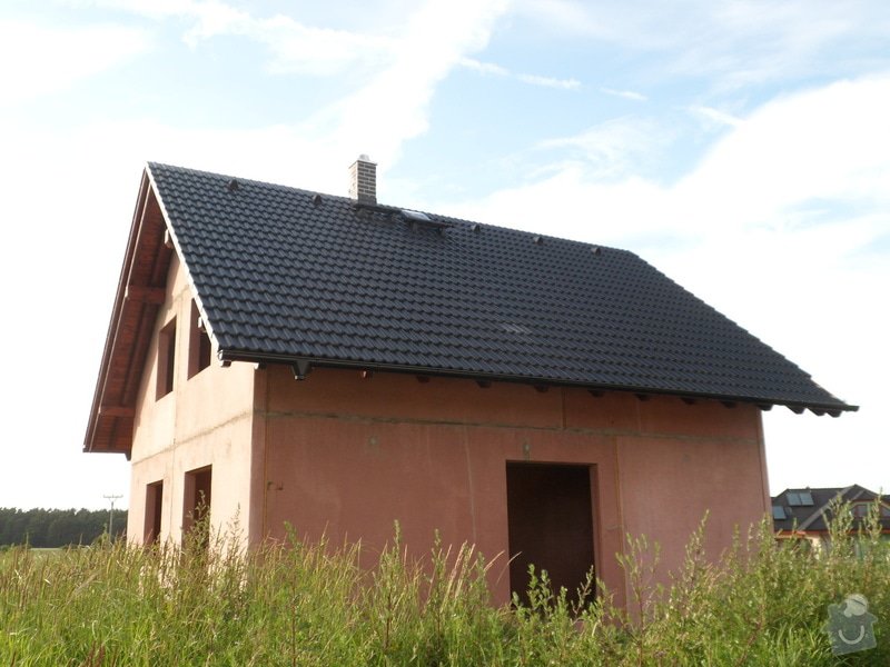 Střecha novostavby rodinného domu Mladá Boleslav: SAM_1701