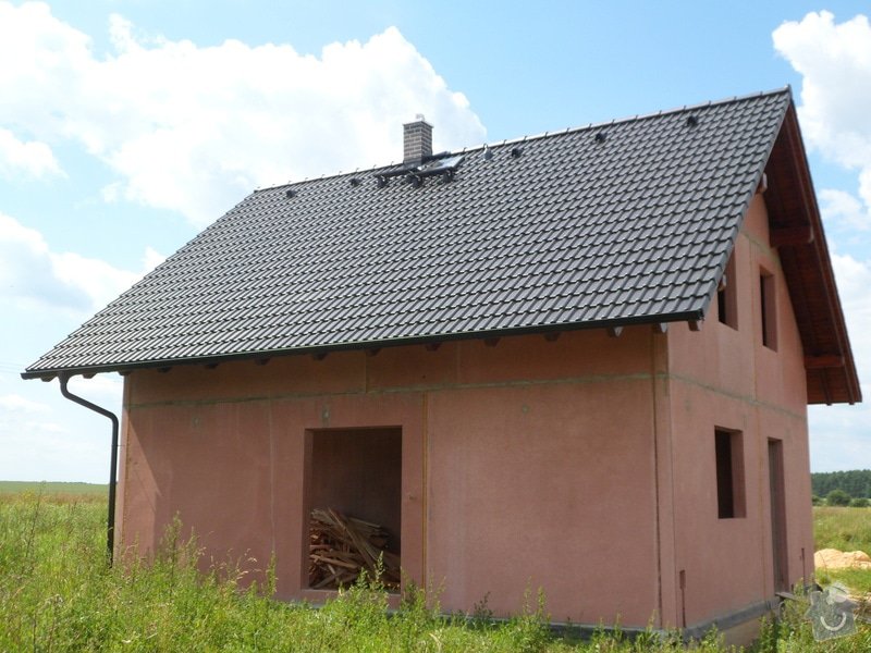 Střecha novostavby rodinného domu Mladá Boleslav: SAM_1707