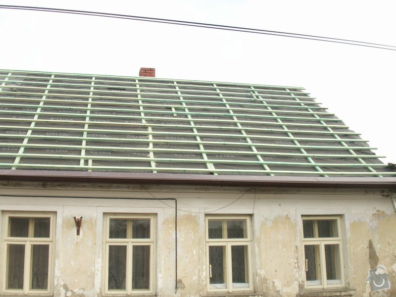 Rekonstrukce staré střechy: PICT3888