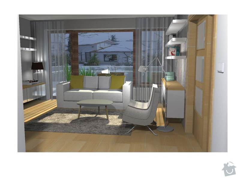 Návrh obývacího a dětského pokoje: Snimek2