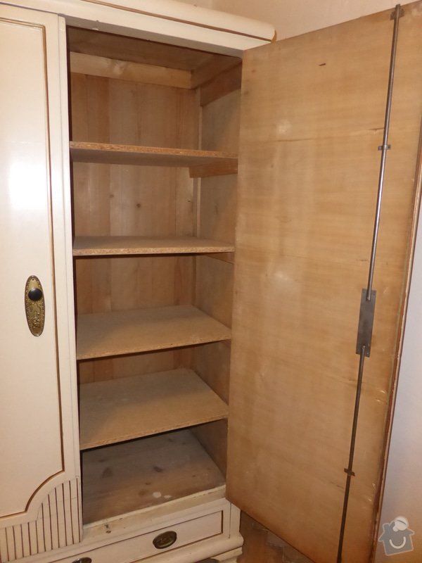 Renovace skříní v ložnici (6 ks): P1000194