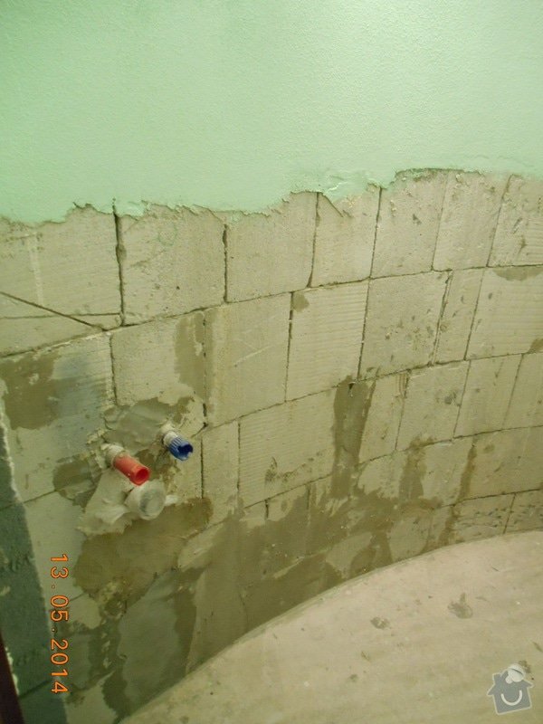 Položení dlažby a obkladu - malé wc: foto_004