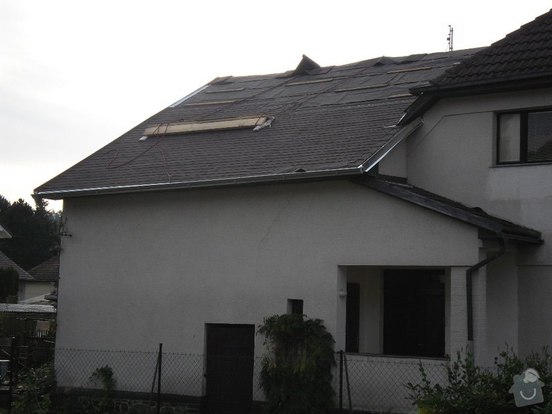 Oprava střechy pergoly.: SAM_0500