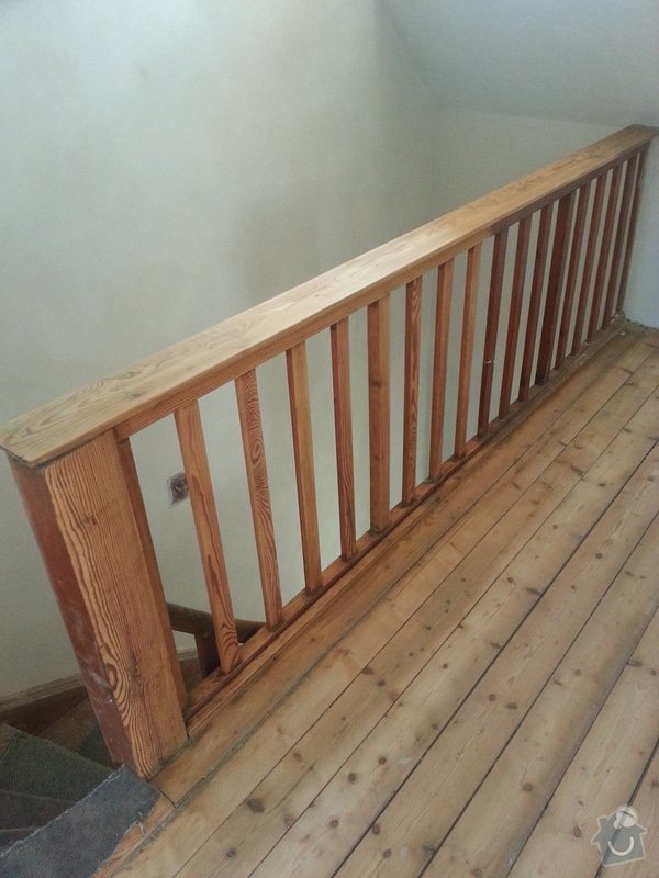 Renovace dřevěných schodů: 20140614_154131