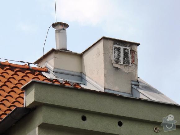 Kontrola/Oprava komínků na střeše bytového domu: oprava_kominku_4