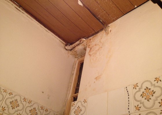 Sádrokartónový strop do koupelny