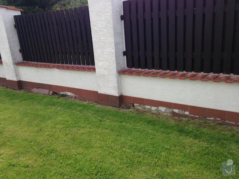Opravy zděných částí plotů, sanace, omítky : IMG_1483