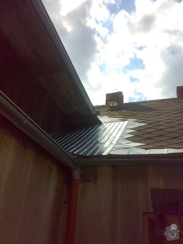 Rekonstrukce části střechy - červen / červenec 2014: 07072014327