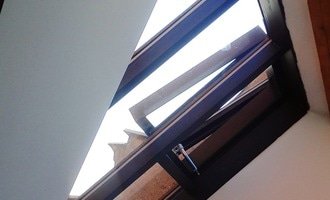 Kompletní rekostrukce střešního ateliérováho okna