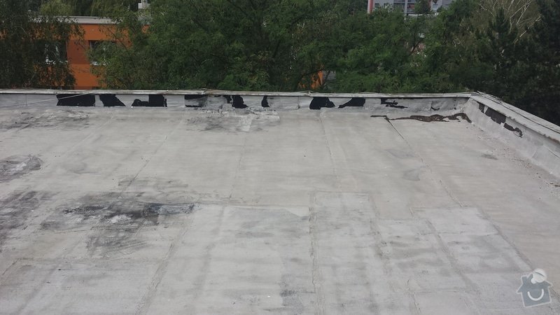Renovace ploché střechy: 20140711_120035