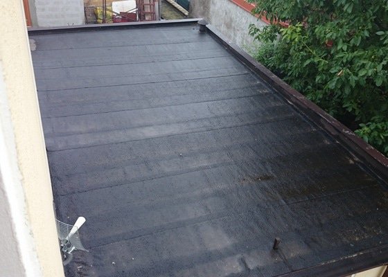 Izolace střechy garáže 45m2
