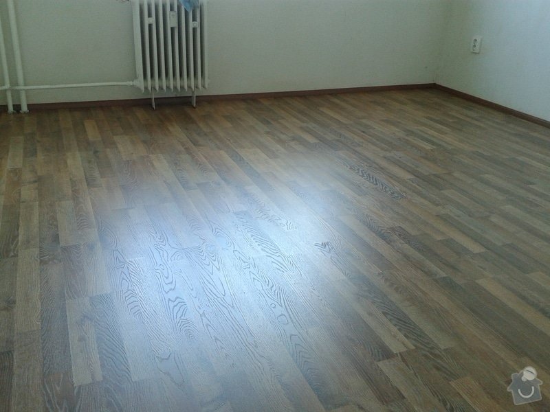 Výměná staré podlahy (skládané parkety) za plovoucí podlahu: 20140718_125715